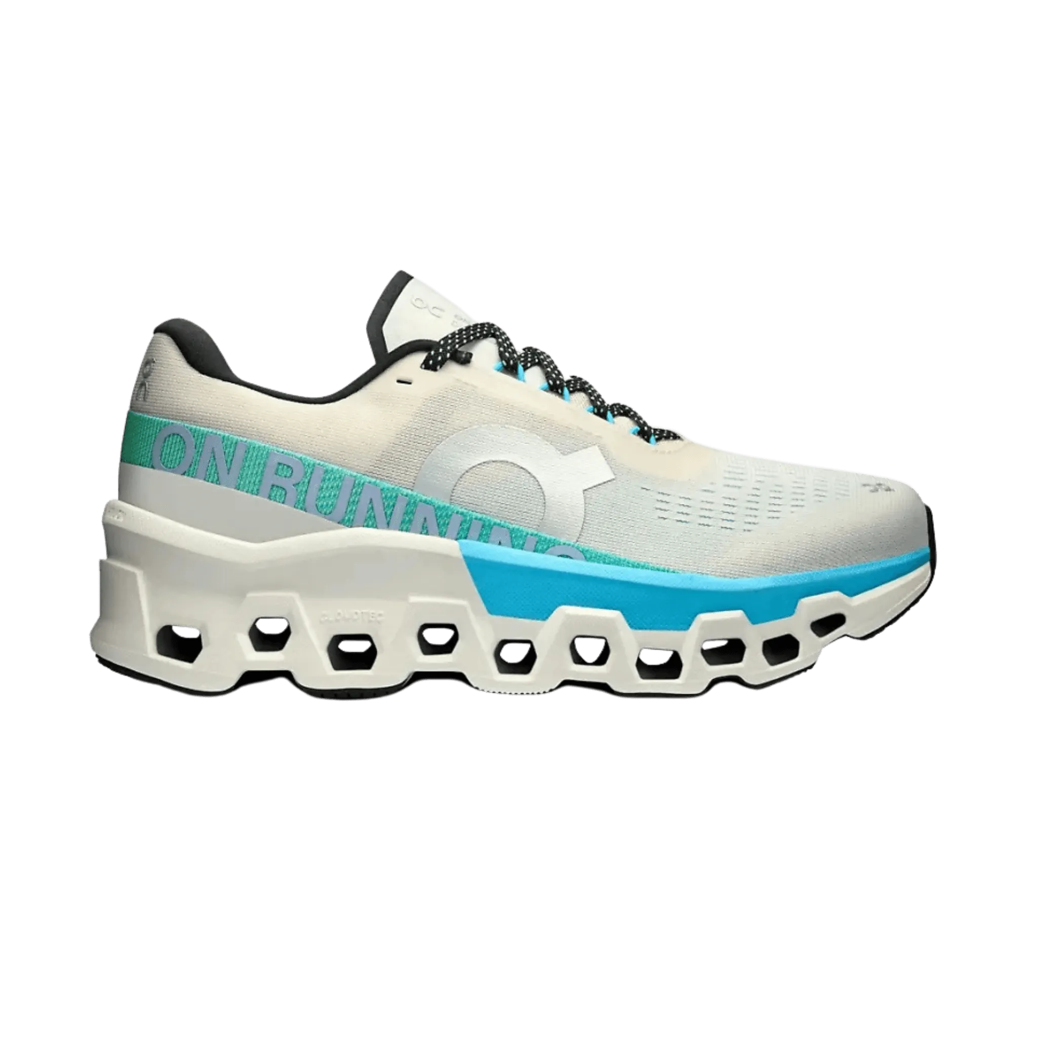 ON WOMEN'S CLOUDMONSTER 2 arch - support shoe details Reinforced Heel Cup