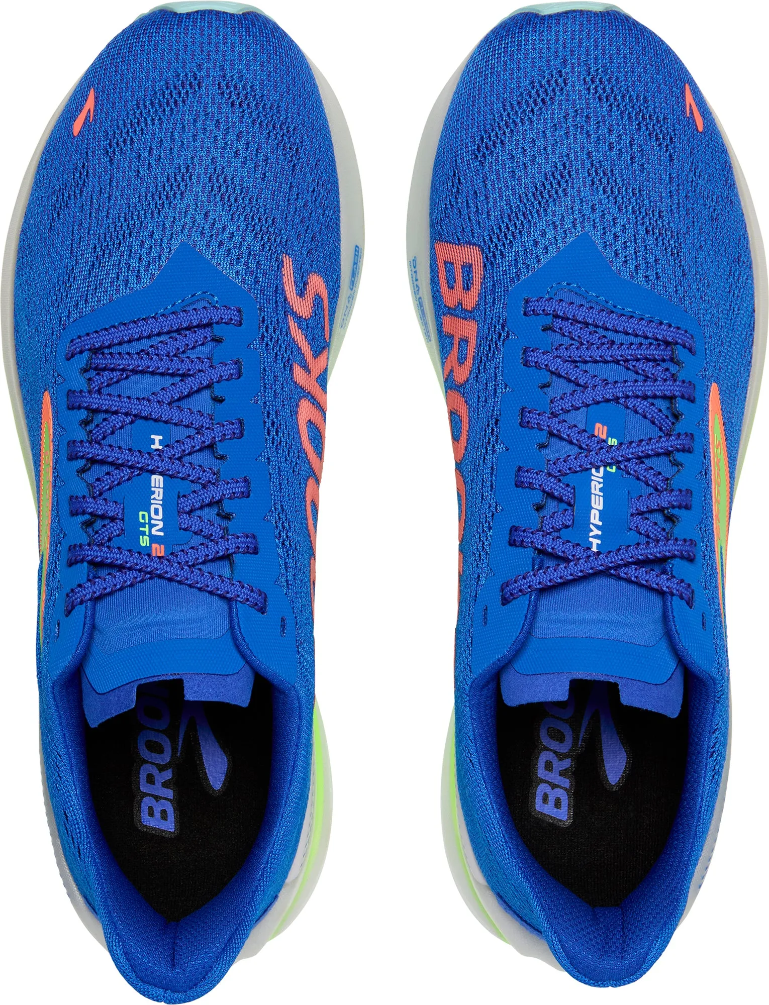 Brooks Hyperion GTS 2 Mens Running Shoes - Blue advanced runner shoes Multi Zone Ventilation