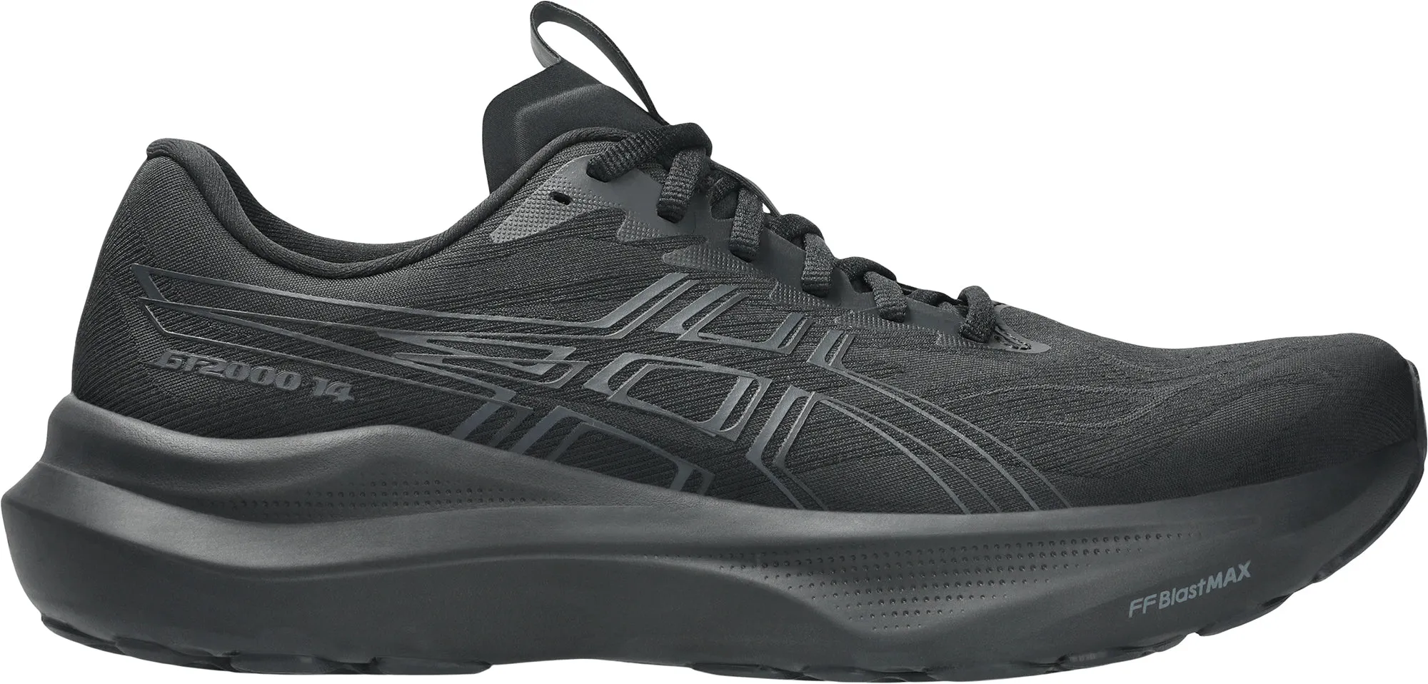 running in a dance studio shoes Asics GT 2000 14 Mens Running Shoes - Black