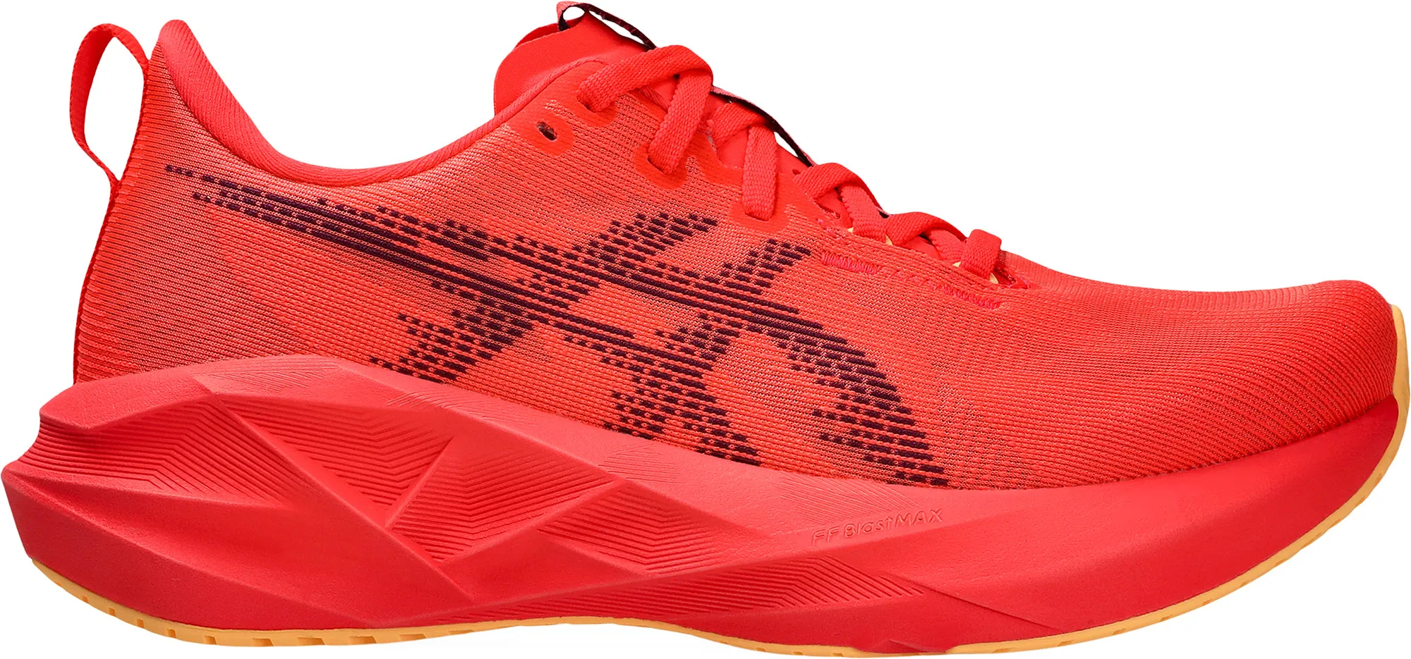 Reinforced Heel Support Asics NovaBlast 5 Womens Running Shoes - Red