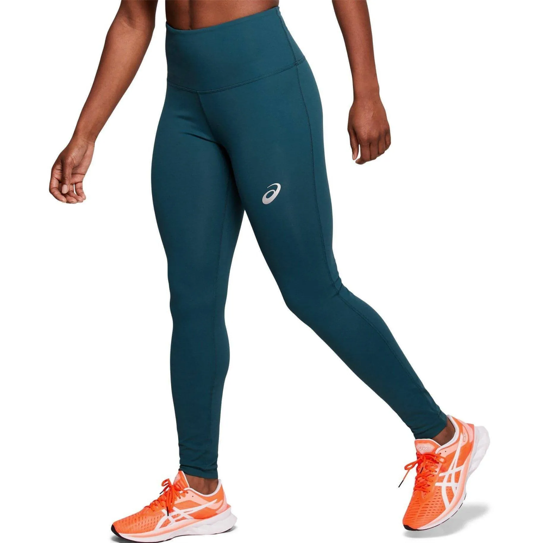 Compression Comfort Training Day Asics High Waist 2 Womens Long Running Tights - Blue