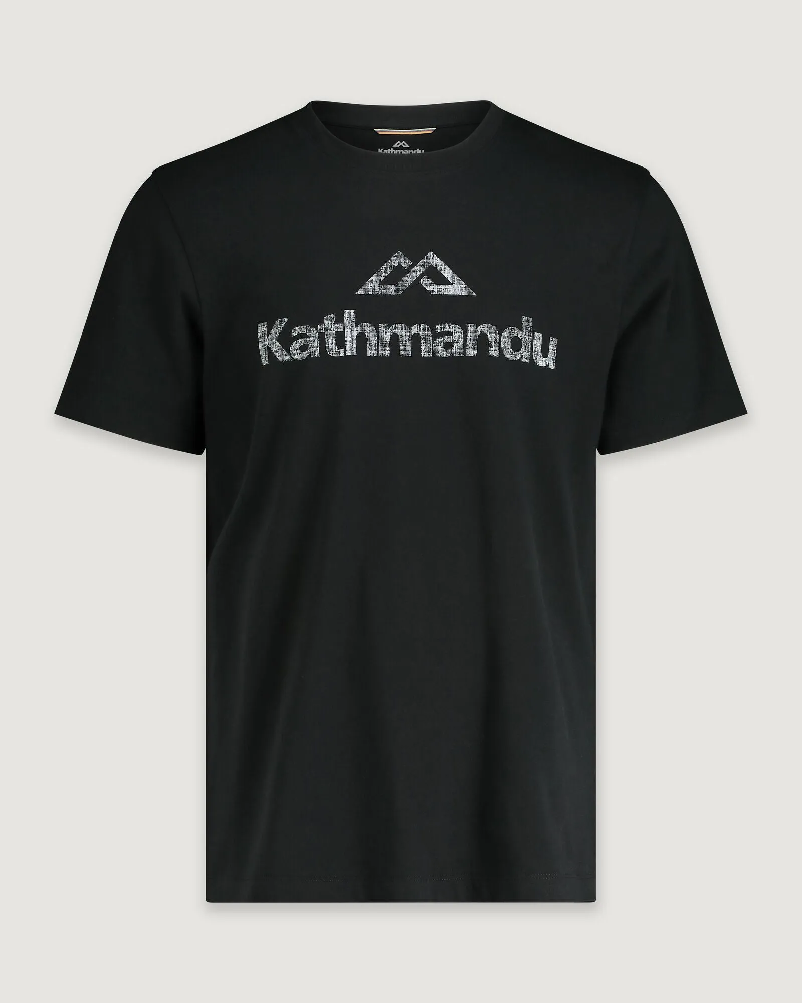 Kathmandu Logo Women's Short Sleeve T-shirt - Black Stingray Perfect Layer Slim Fit Wear