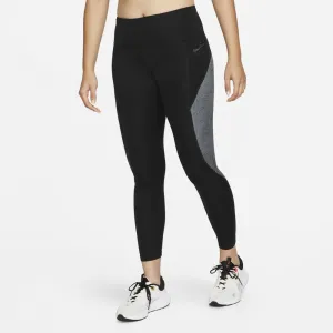 For Teens Stretch Fit Mountain Hike Body Shaping Nike Women's Air Dri-FIT Fast Tight Black / Reflective Silver