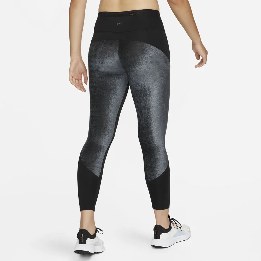 Nike Women's Air Dri-FIT Fast Tight Black / Reflective Silver Balance Wear