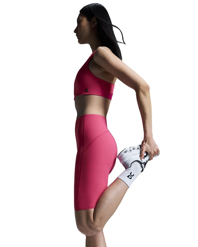Body Sculpting On Women's Movement Tights Short Pink