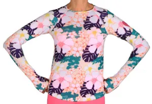 Kona Run Love Long Sleeve Performance Top Recycled Polyester Long Sleeve Wrinkle-Free