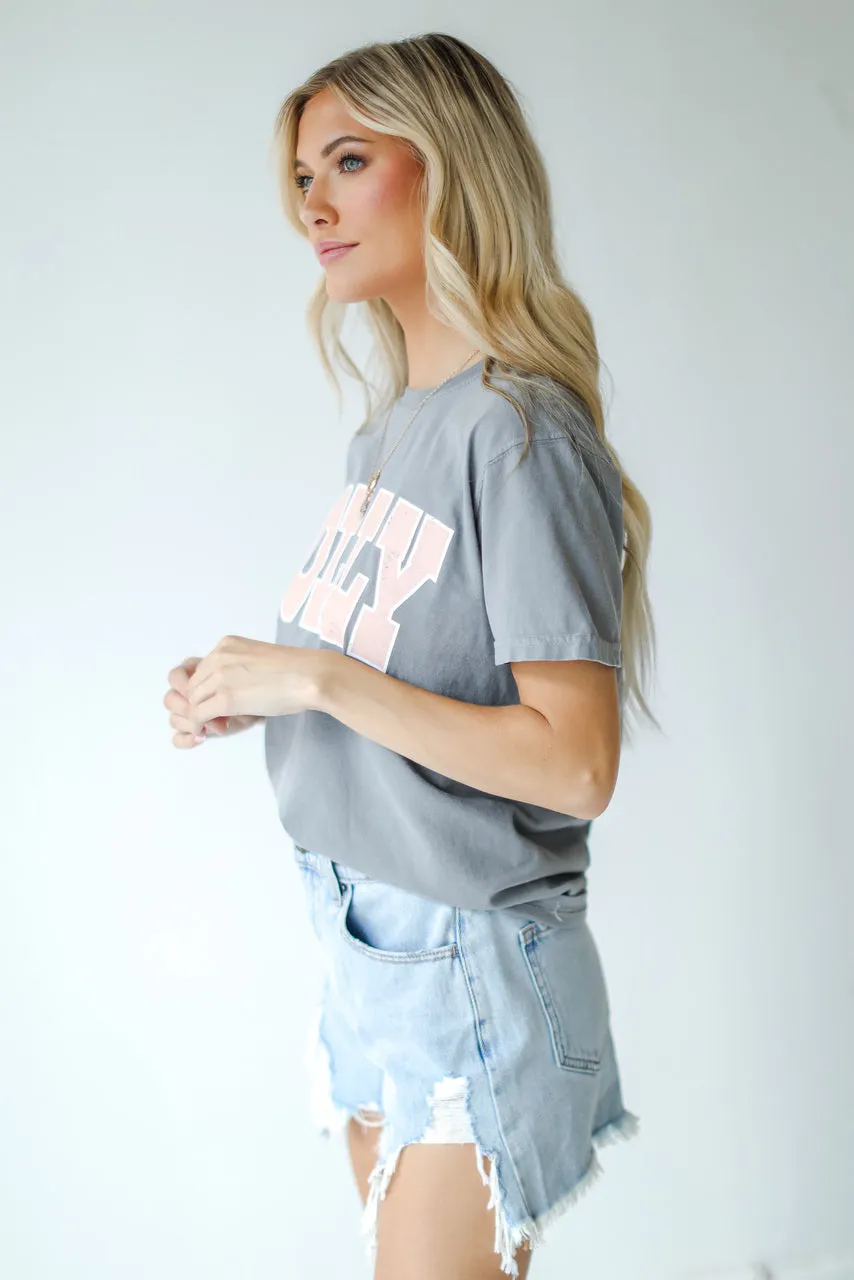 Dolly Graphic Tee Travel Essential Seasonal Trend