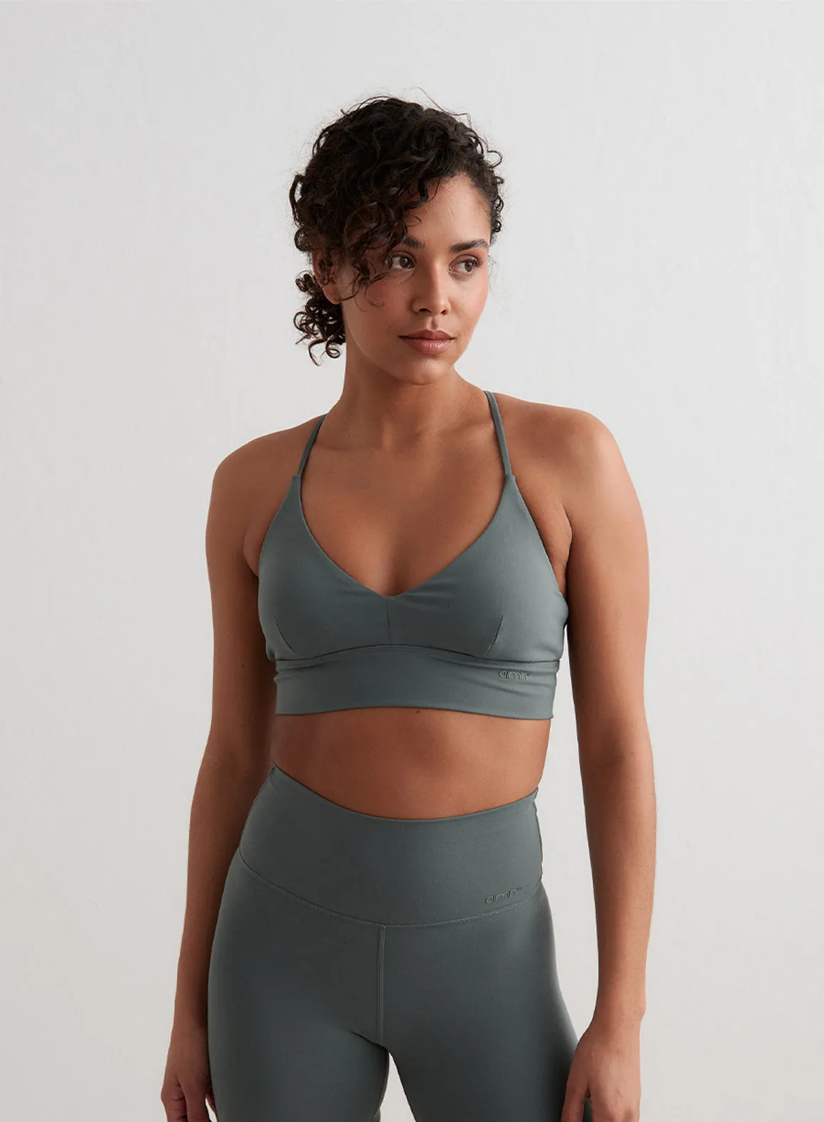 Sage Sense Strap Bra indoor exercise Performance seams
