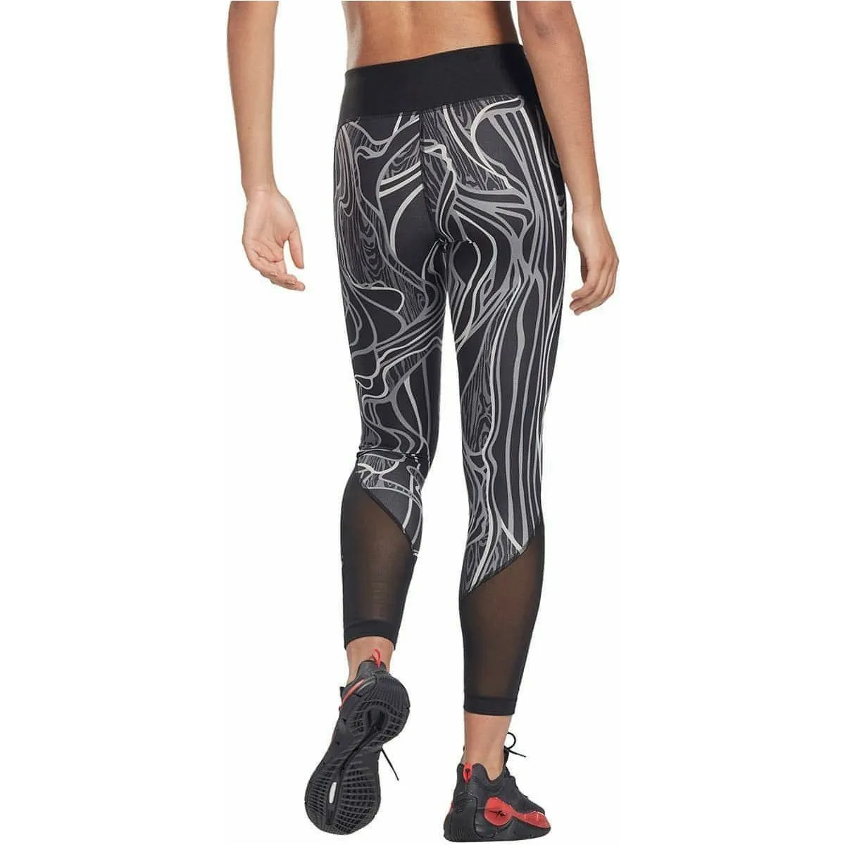 Smart Style Reebok Lux Perform Mid Rise Womens Long Training Tights