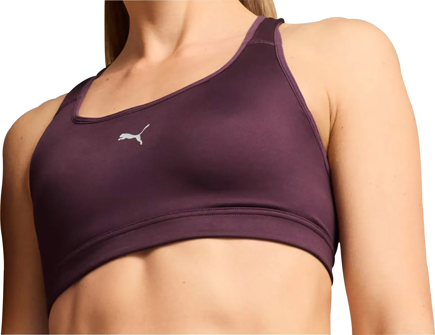Puma 4KEEPS Womens Running Sports Bra - Purple Easy Band