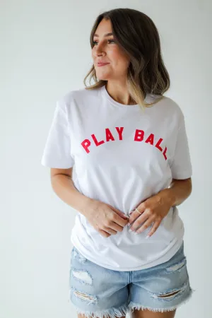 Play Ball Tee Comfort and Ease