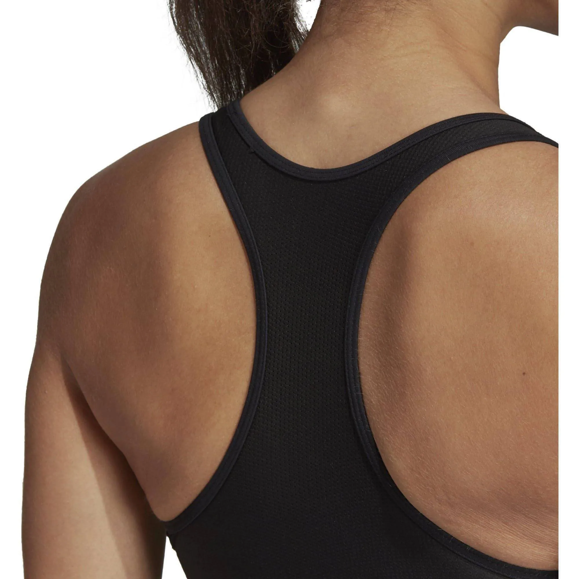 Fitness Apparel Crisscross Back Support adidas Don't Rest AlphaSkin Womens Sports Bra - Black