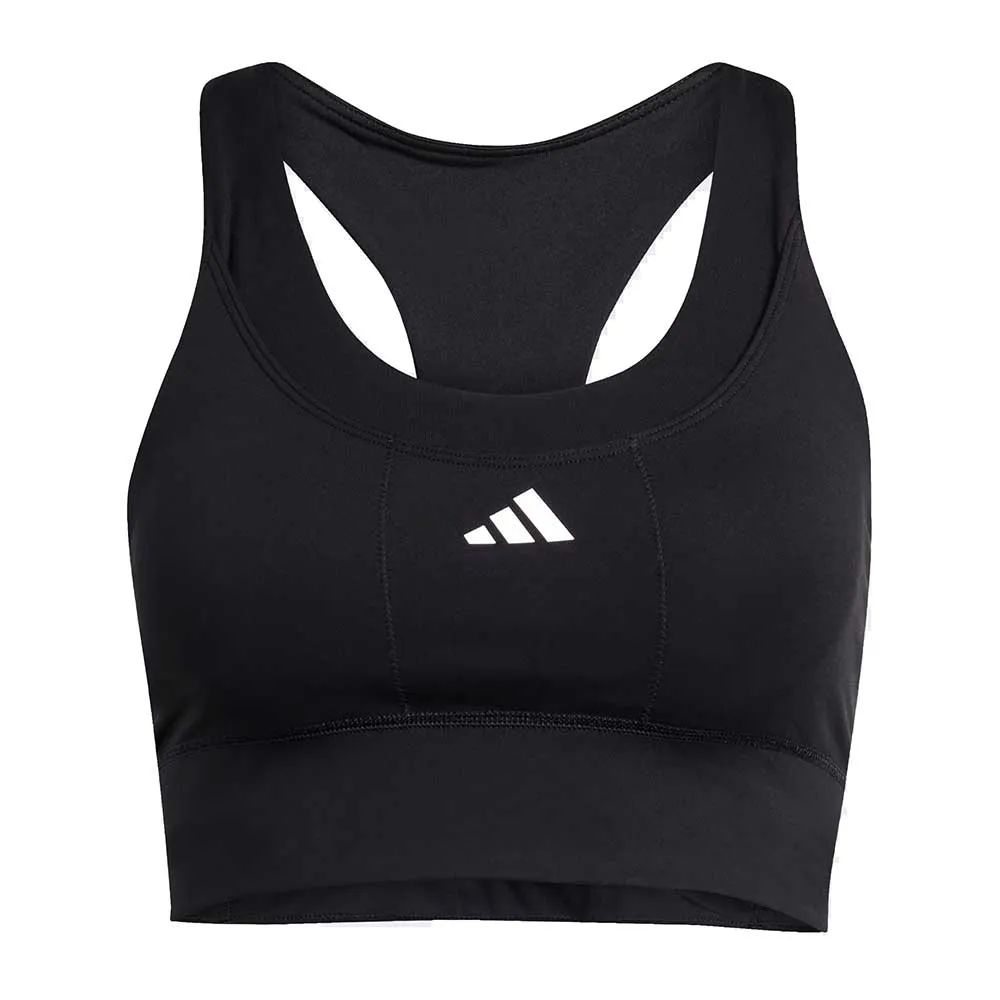 Women's Own The Run Pocket Bra - Black Soft Cup