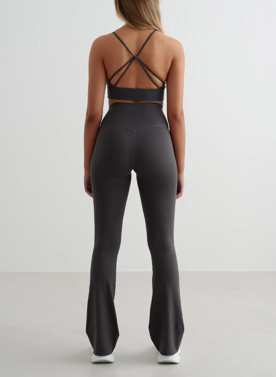 Shadow Grey Sense Strap Bra Affordable