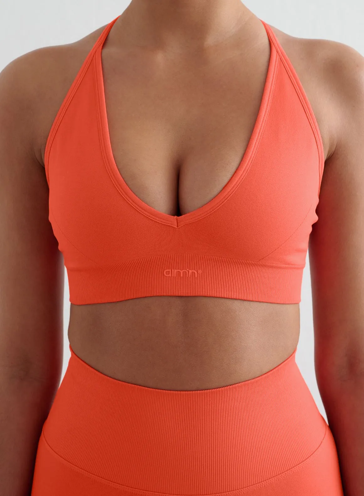 Comfortable seams Tangerine Shape Seamless Cross Back Bra