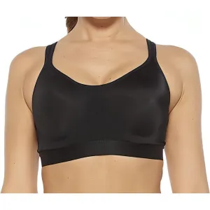 Medium seams Hidden stitching 2XU Hi Impact Womens Sports Bra - Black