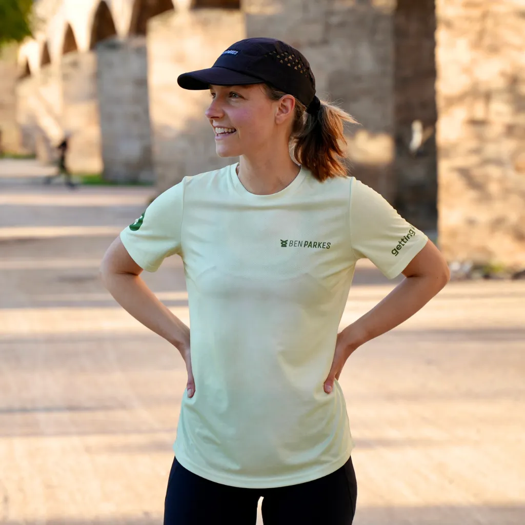 Running Tee - Women's Loose fitting comfort Garment Dyed