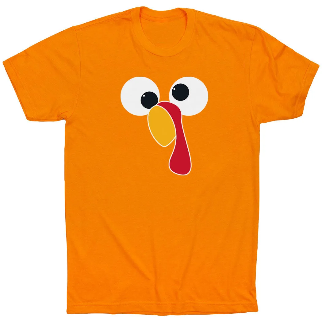 Short Sleeve T-Shirt - Goofy Turkey Stylish Everyday Wear Reinforced Shoulders