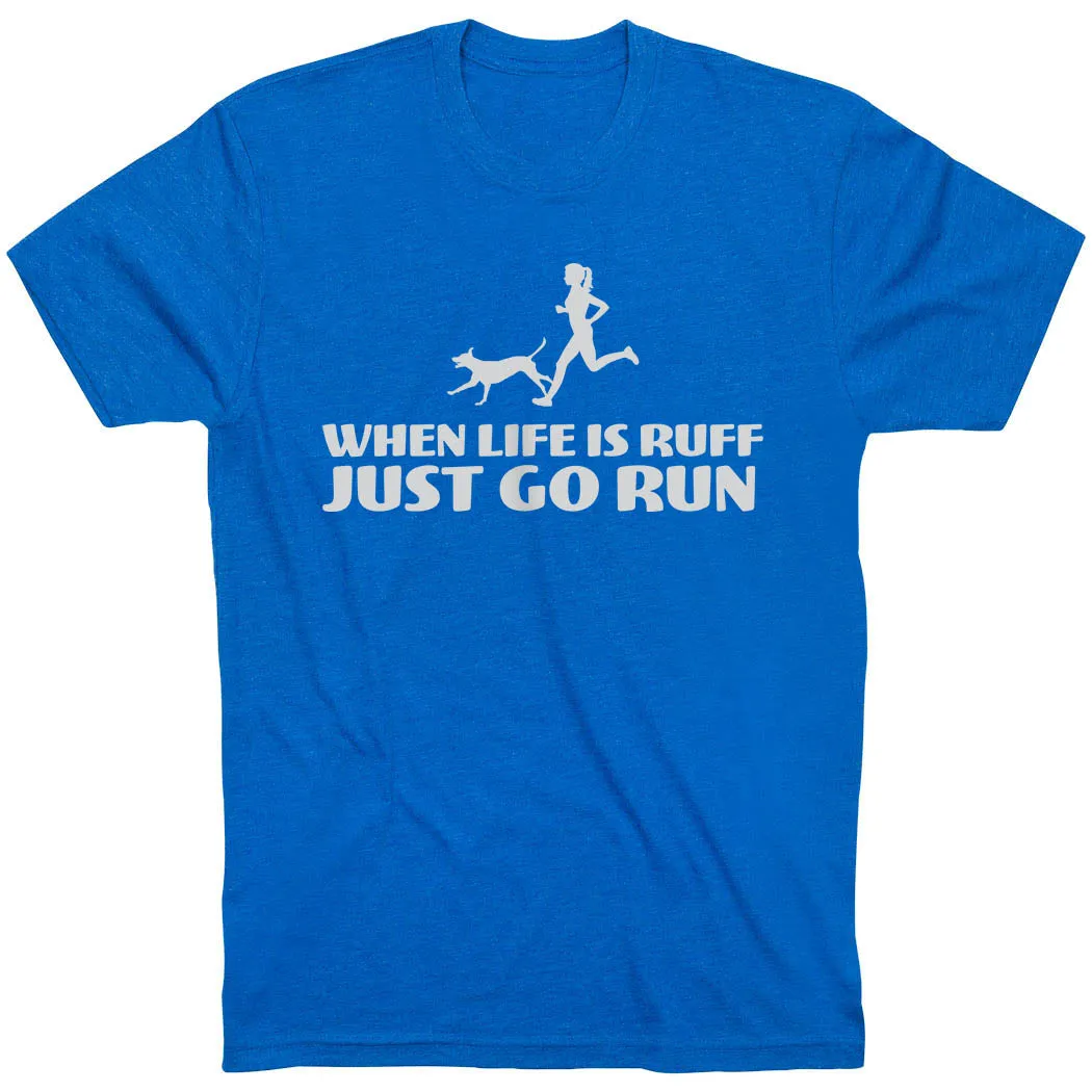 AllDay Comfort Anti-pilling Running Short Sleeve T-Shirt - Life is Ruff