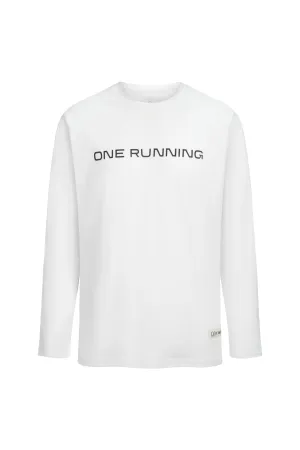 Stretchable Armholes Breathable Comfort Wear Victory Speed Tech Long Sleeve Shirt - White OR