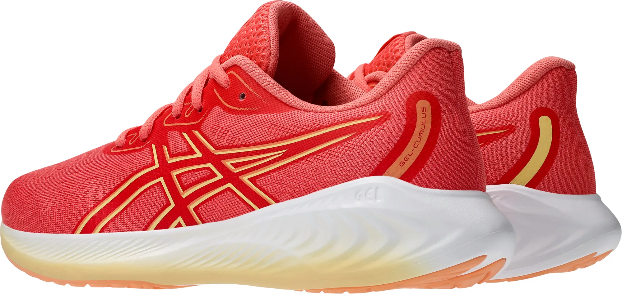 Torque Reduction obstacle course running Asics Gel Cumulus 26 GS Junior Running Shoes - Orange