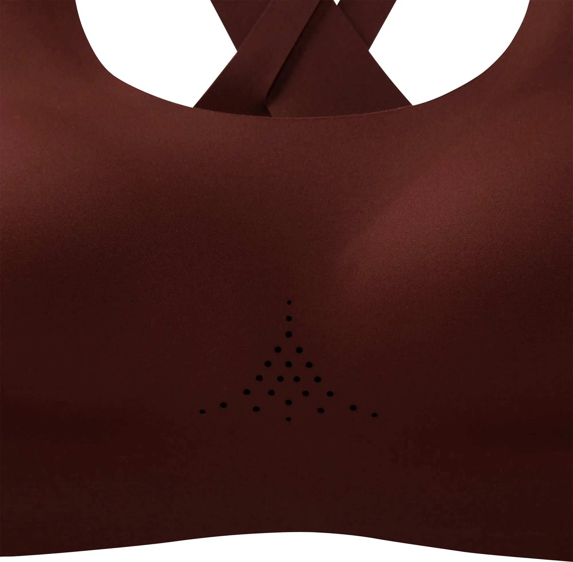 Compression Fit Brooks Dare Crossback 2.0 Womens Sports Bra - Red
