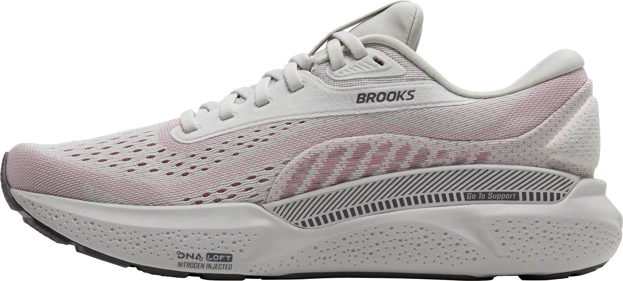 Brooks Adrenaline GTS 24 Womens Running Shoes - Beige Motion Control Frame terrain - specific shoes