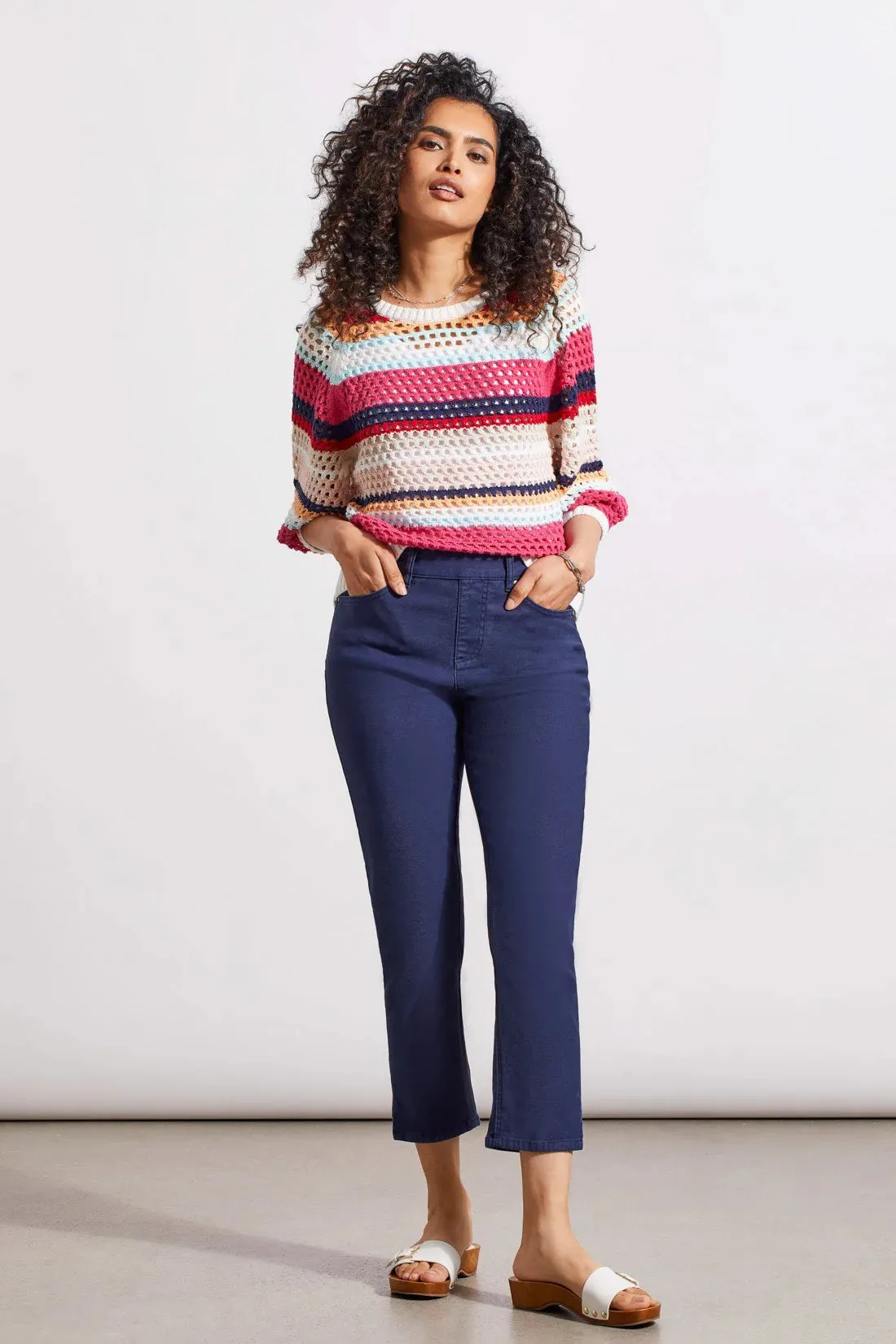 Eco Friendly Recycled Material Chilly Layer Tribal | Fly Front Wide Leg Pant | Women's