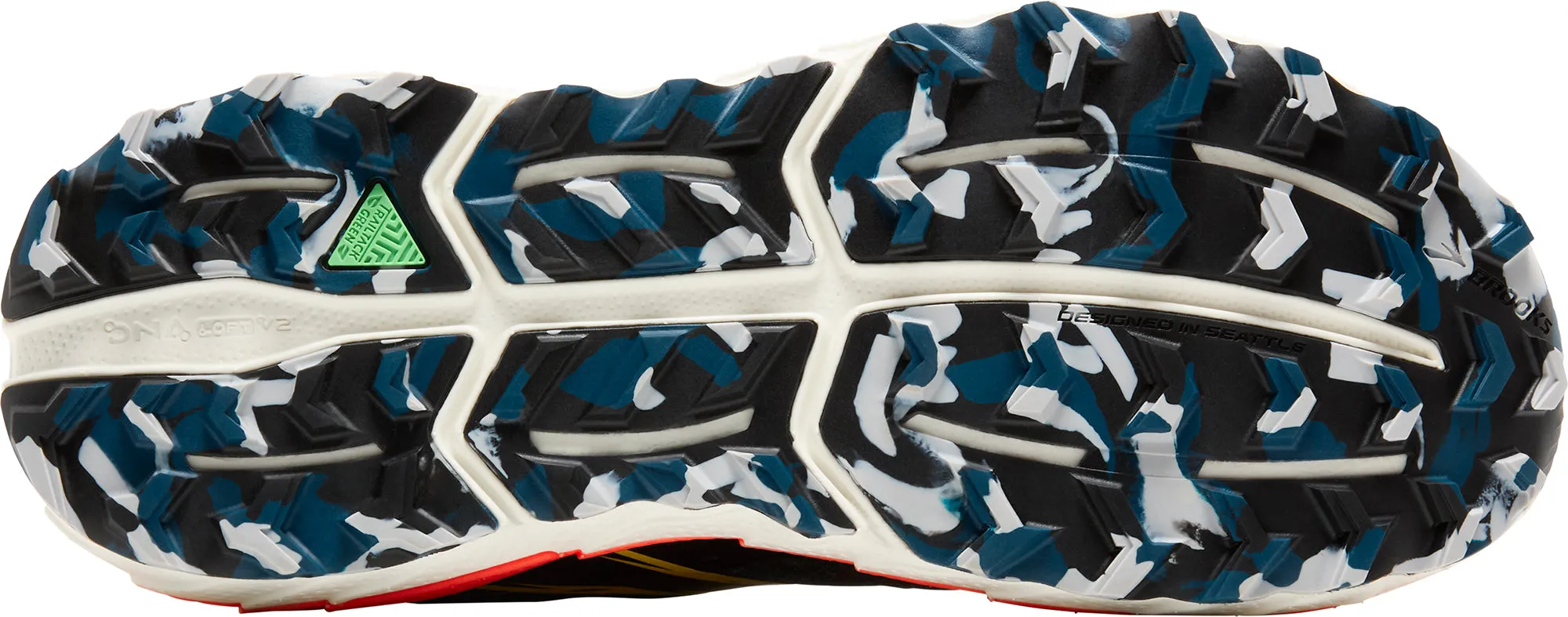 Brooks Cascadia 18 Mens Trail Running Shoes - Blue luxury running option