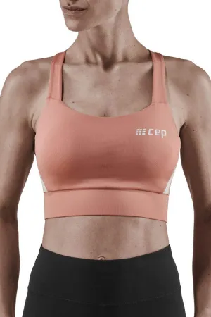 Skinny fit seams Waist support CEP | Sports Bra | Women's | Rose