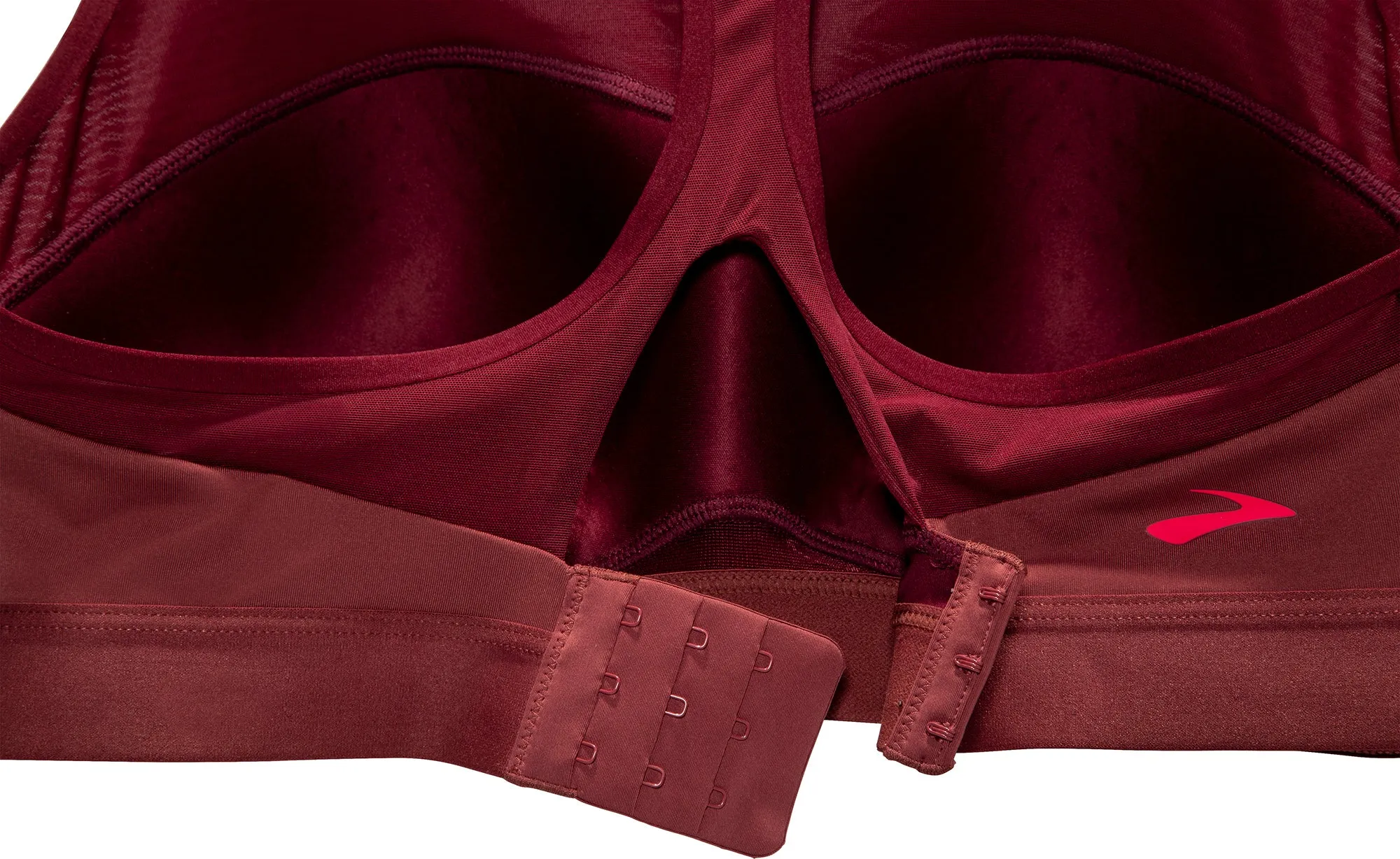 Durable Support Lightweight Cup Brooks Dare Racerback Womens Sports Bra - Red