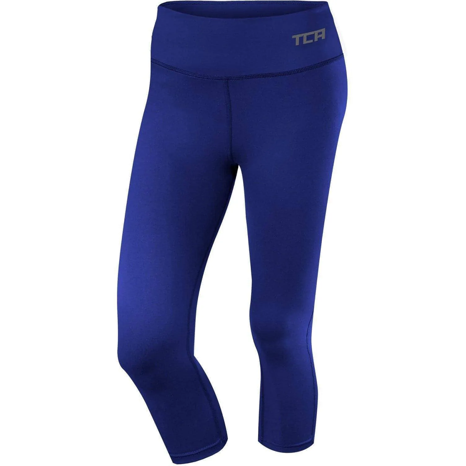 Active Movement TCA Pro Performance Supreme Womens 3/4 Capri Running Tights - Blue