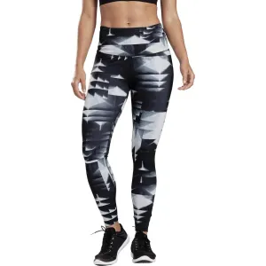 Reebok Sudio Lux 2.0 High Rise Womens Long Training Tights - Black Fit Essential Minimalist Style Winter Sports