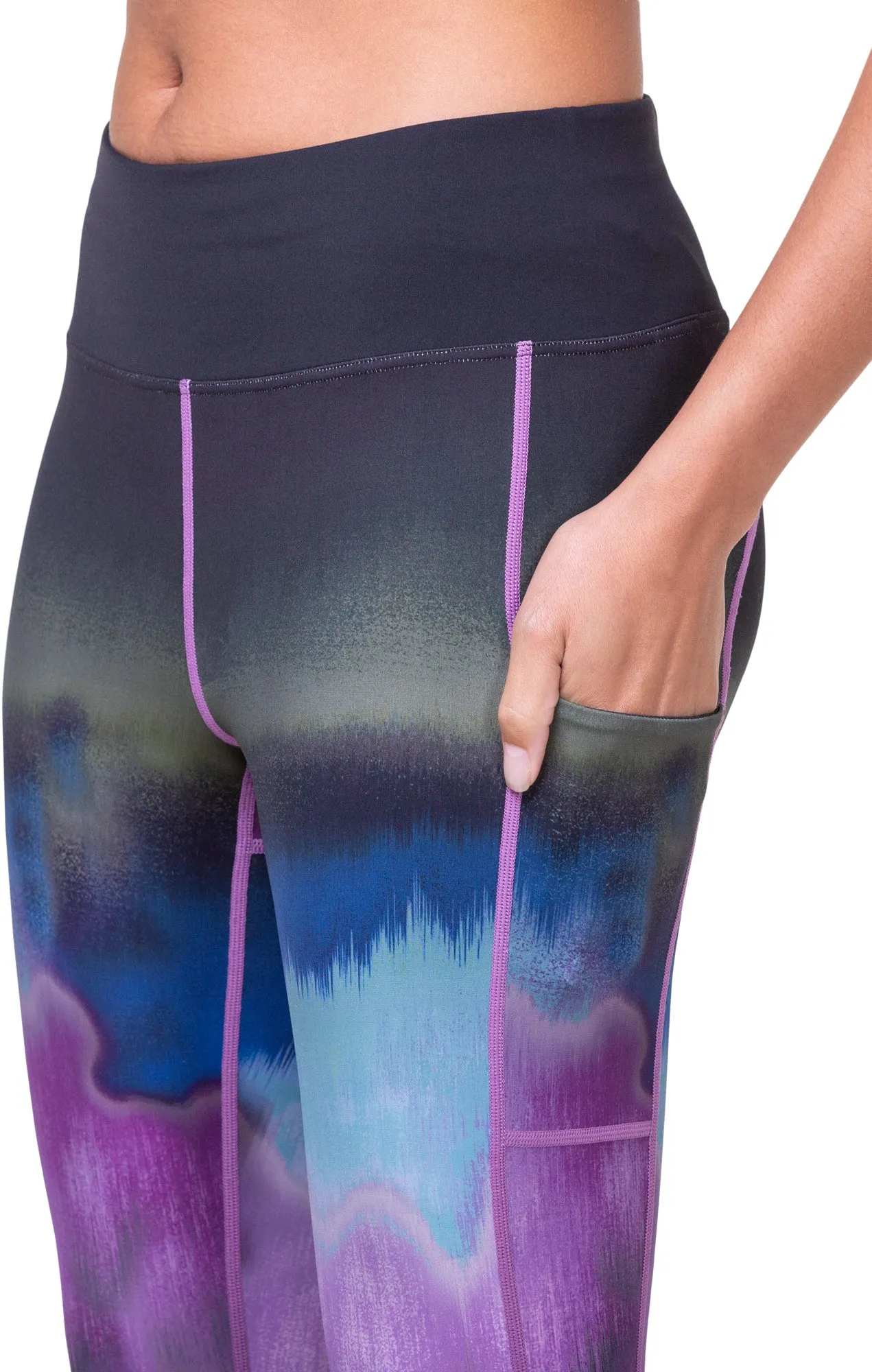 Ronhill Tech Gradient 7/8 Womens Running Tights - Black Essential Style