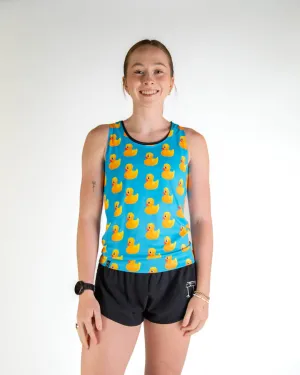 tall size Women's Rubber Ducky Performance Singlet Layered Breathability