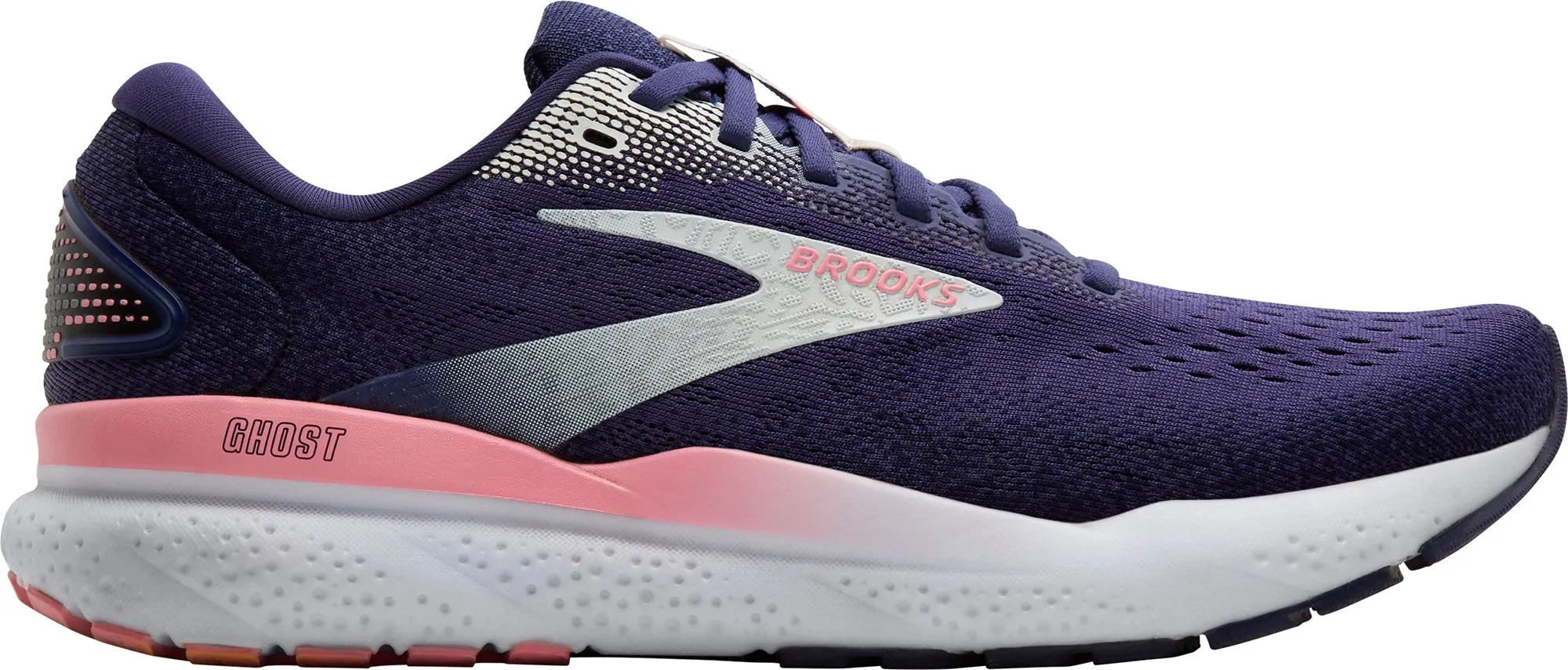 Brooks Ghost 16 Womens Running Shoes - Blue Multi - color options