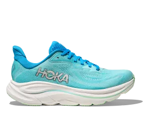 uneven - terrain shoes air - mesh shoes Women's Clifton 10 WIDE (SKYW - Skyward Blue/Cielo Blue)