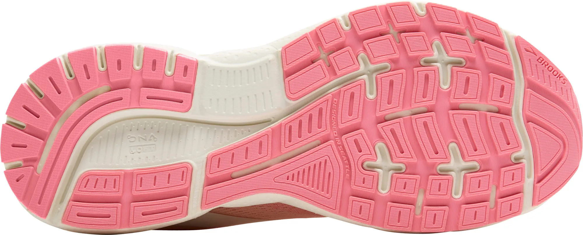 Carbon Fiber Brooks Trace 4 Womens Running Shoes - Pink