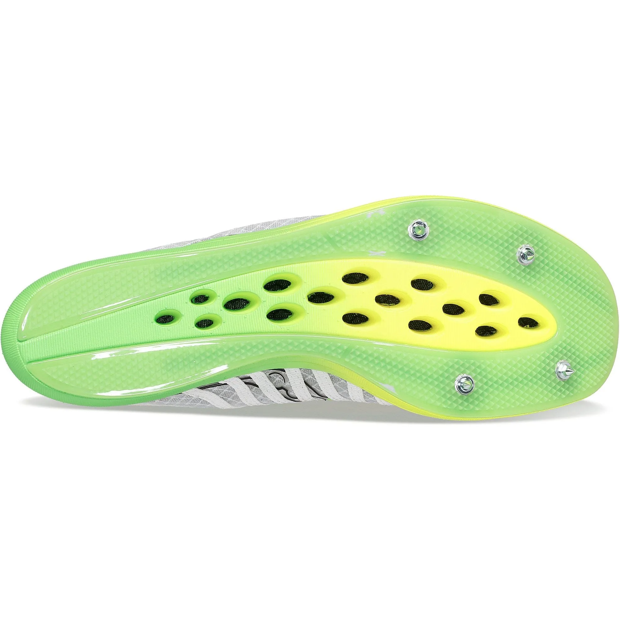 Saucony Terminal VT Mens Running Spikes - White Cushion Layer