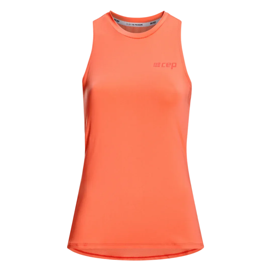 steel body CEP | The Run Tank Top | Women's | Coral