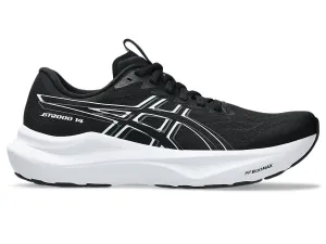 Women's GT-2000 14 WIDE (001 - Black/White) running in a bus station area shoes