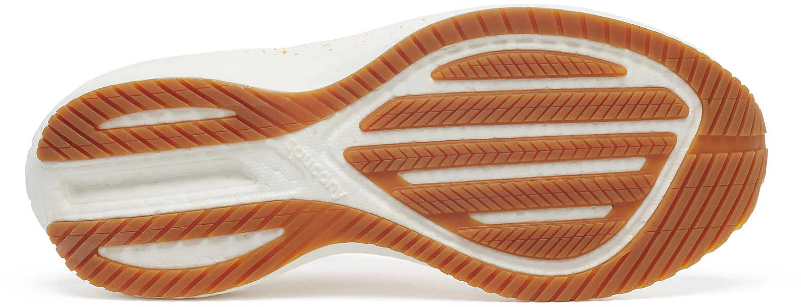 Rubber Outsole Hexagons Non Chafing Tongue Saucony Triumph RFG Womens Running Shoes - White