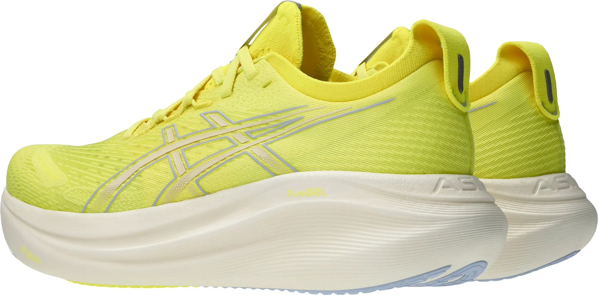 Asics Gel Nimbus 27 Mens Running Shoes - Yellow Anti   Abrasion