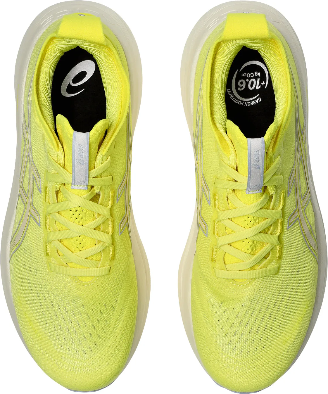 Asics Gel Nimbus 27 Mens Running Shoes - Yellow Endurance - running