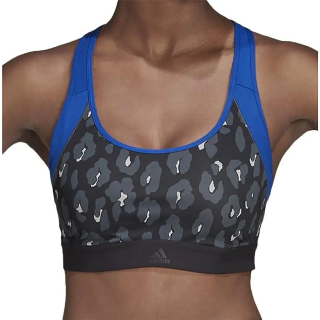 adidas Don't Rest Iteration Womens Sports Bra - Black Seamless Band