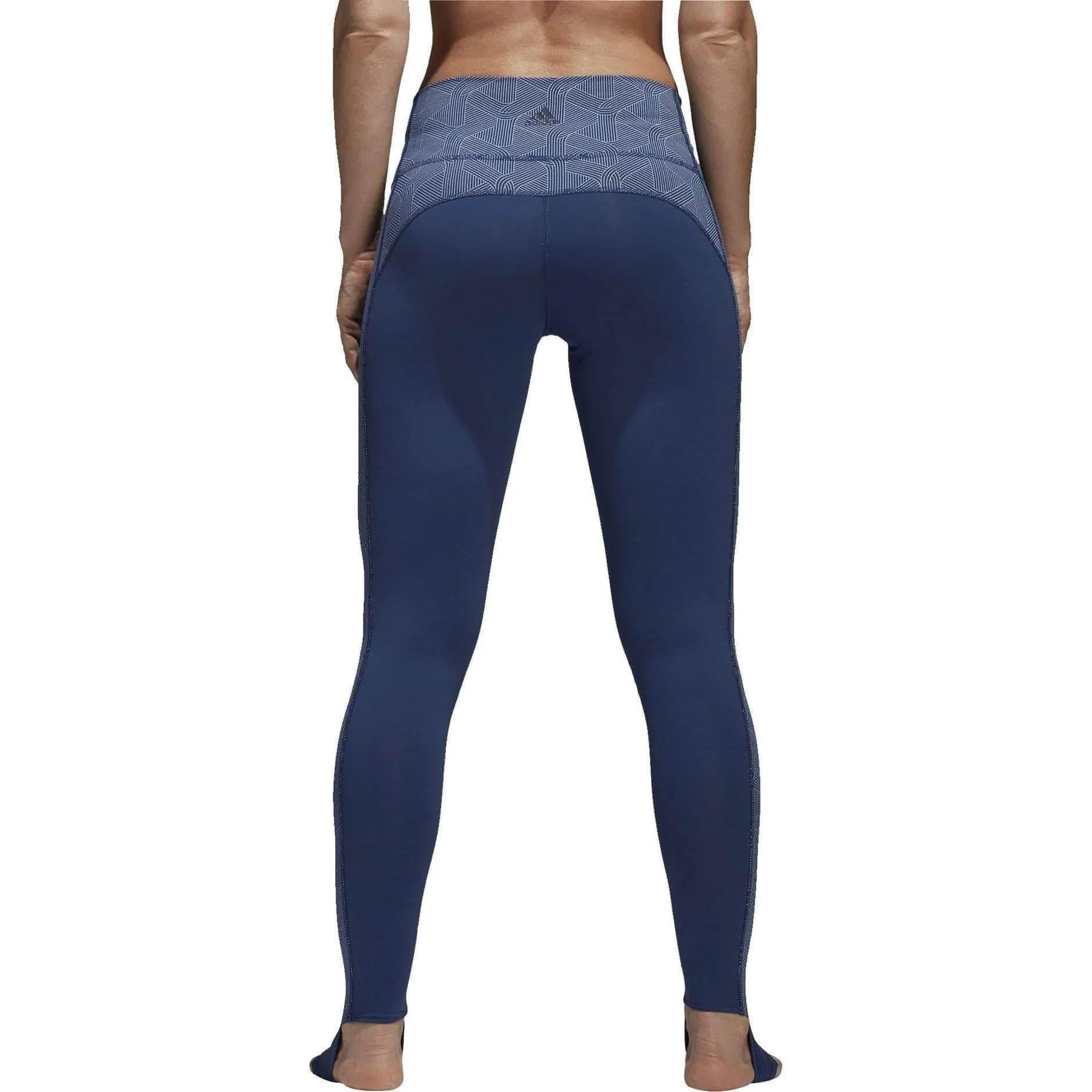 adidas Believe This High Rise Womens Long Yoga Tights - Blue Park Run For Kids