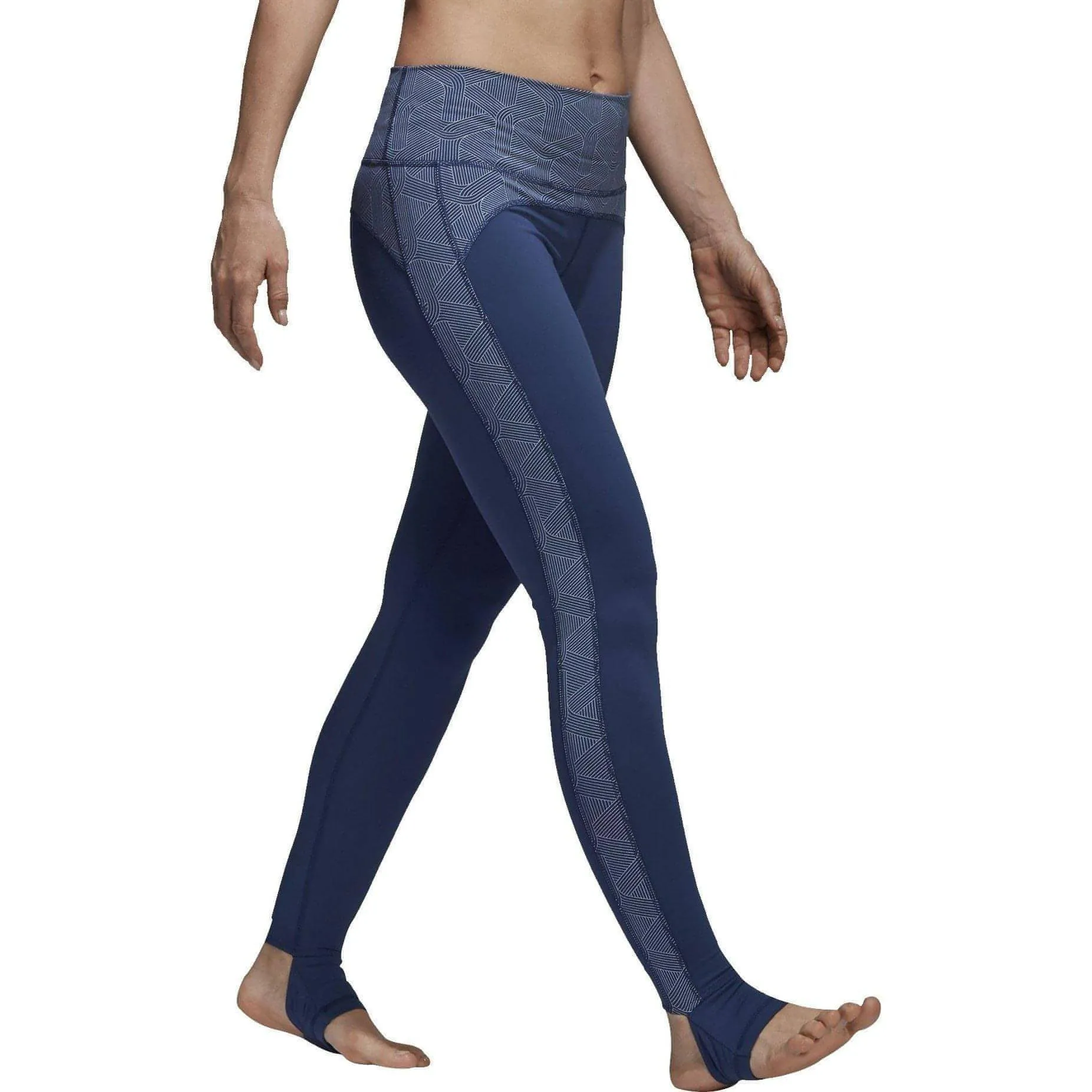 Comfortable Design adidas Believe This High Rise Womens Long Yoga Tights - Blue
