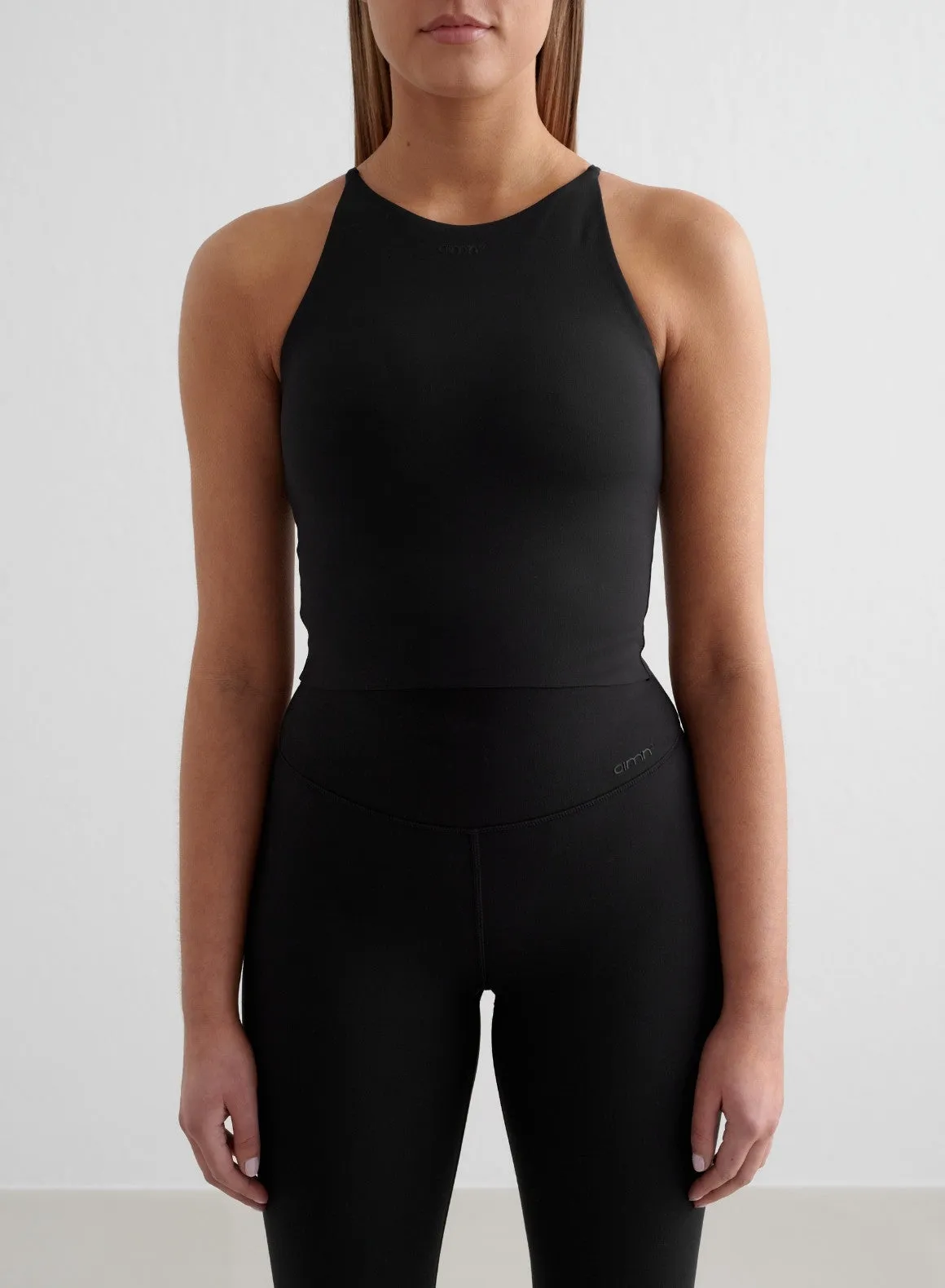 Universal Attachment System Productivity - increased Black Sense Halter Bralette