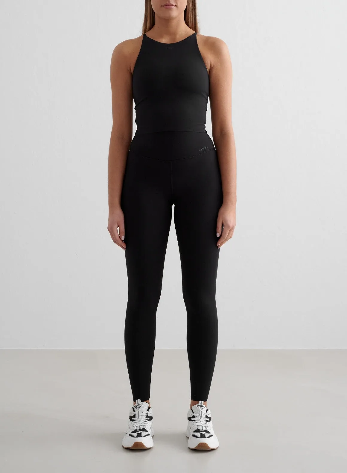 civilian use Urban Fresh Black Sense Tights & Halter Bralette Set