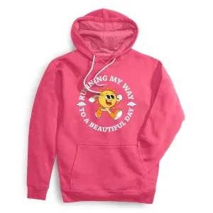 Breezy Design Tempo Hoodie - Running My Way to a Beautiful Day